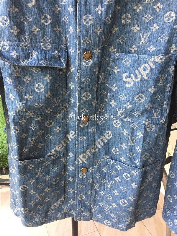 LVS X Supreme Denim Jacket